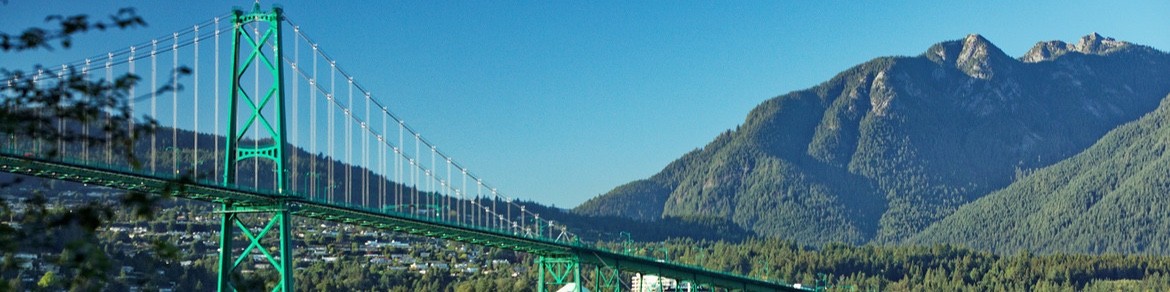 Picture of the Northshore Mountains, North Vancouver, Canada